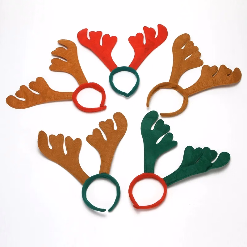 Christmas Deer Antler Headband
