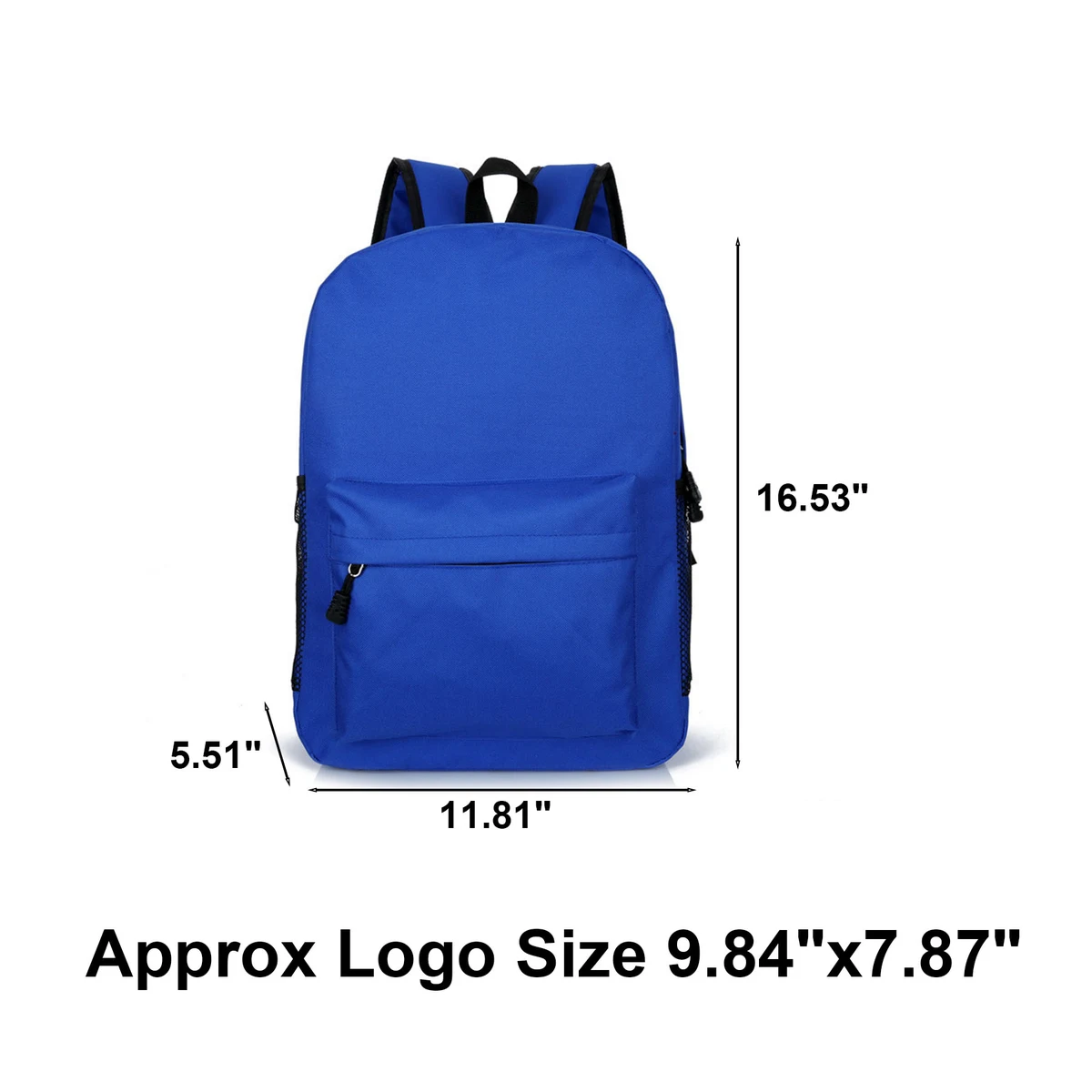 Student Backpack With Water Bottle Pocket 1