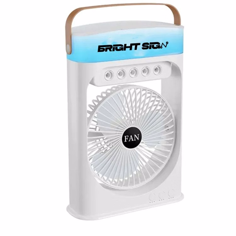 4-in-1 Mini Air Cooler with Humidifier & Power Bank