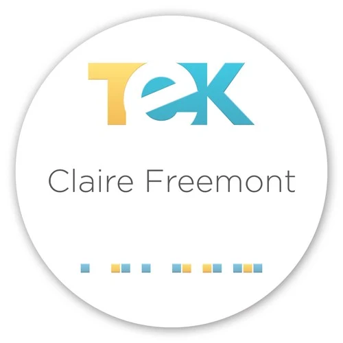 Full Color Name Badge w/ Personalization (3") Circle 1