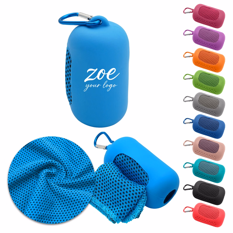 Instant Cooling Towel with Carry Case