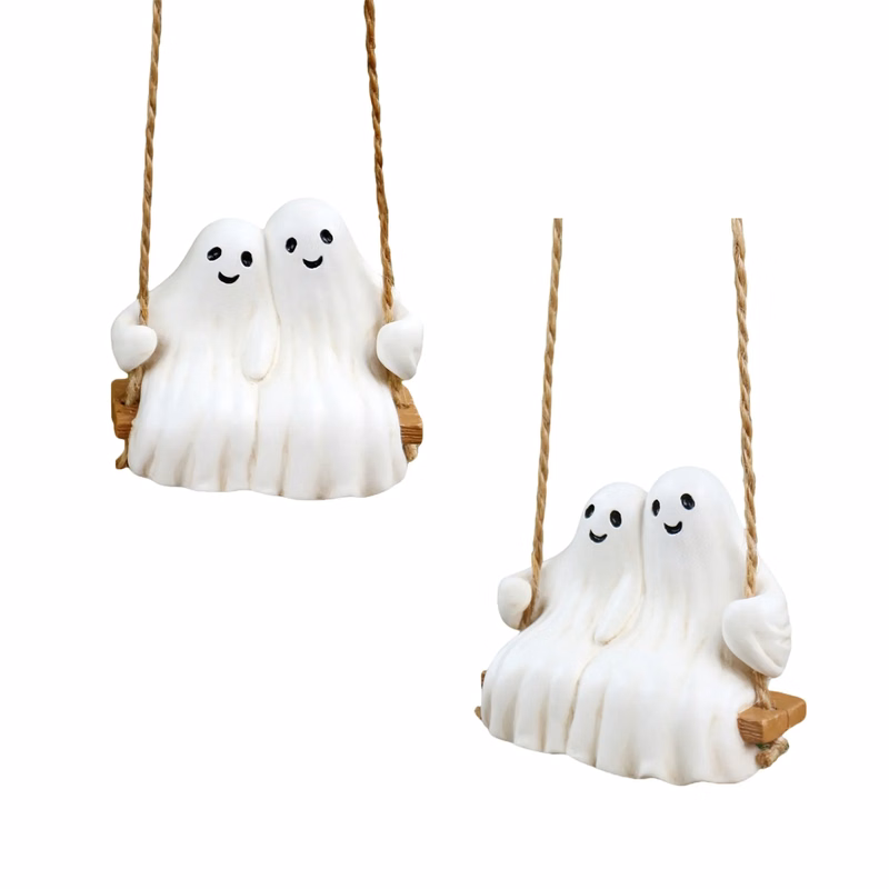 Cute Ghost Halloween Ornament