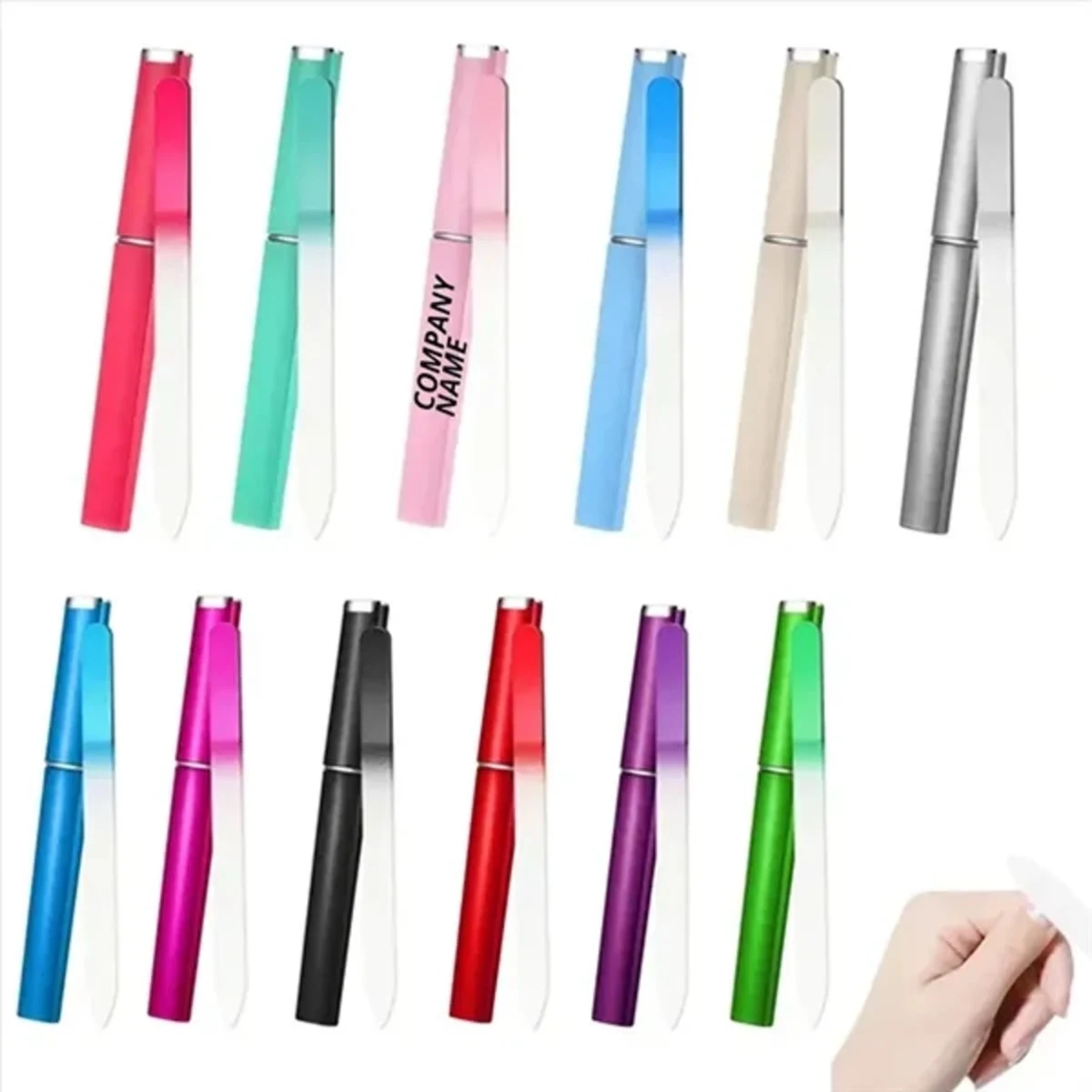 Crystal Glass Nail File with Case 1