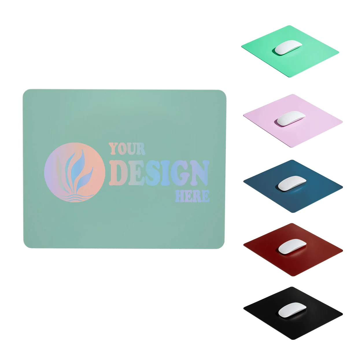 Full Color Silicone Computer Mouse Pad 1