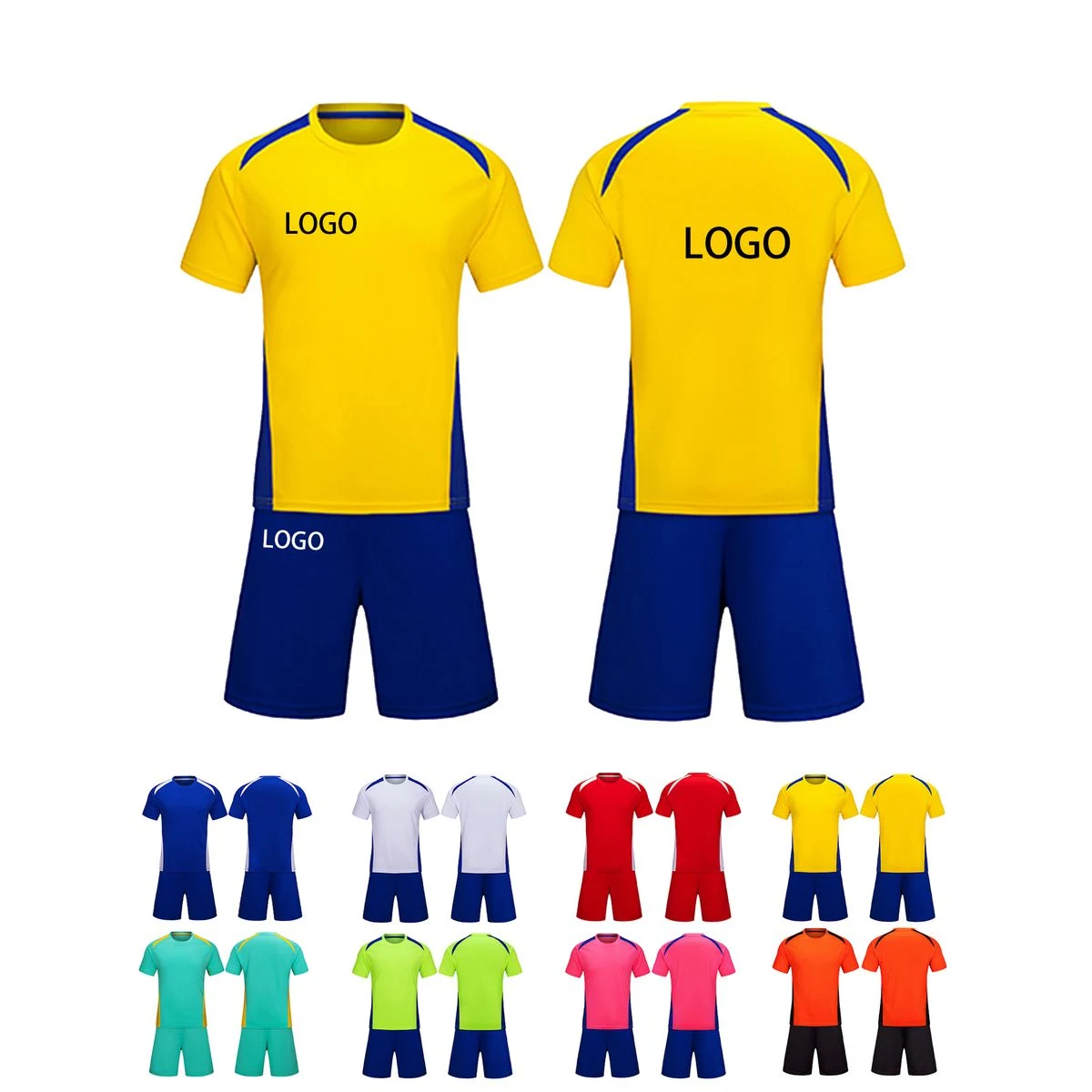 Team Soccer Jersey And Shorts 1