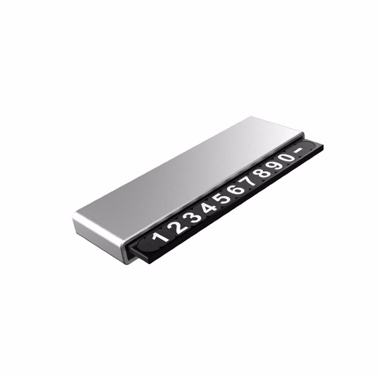 Aluminum Alloy Parking Number Plate