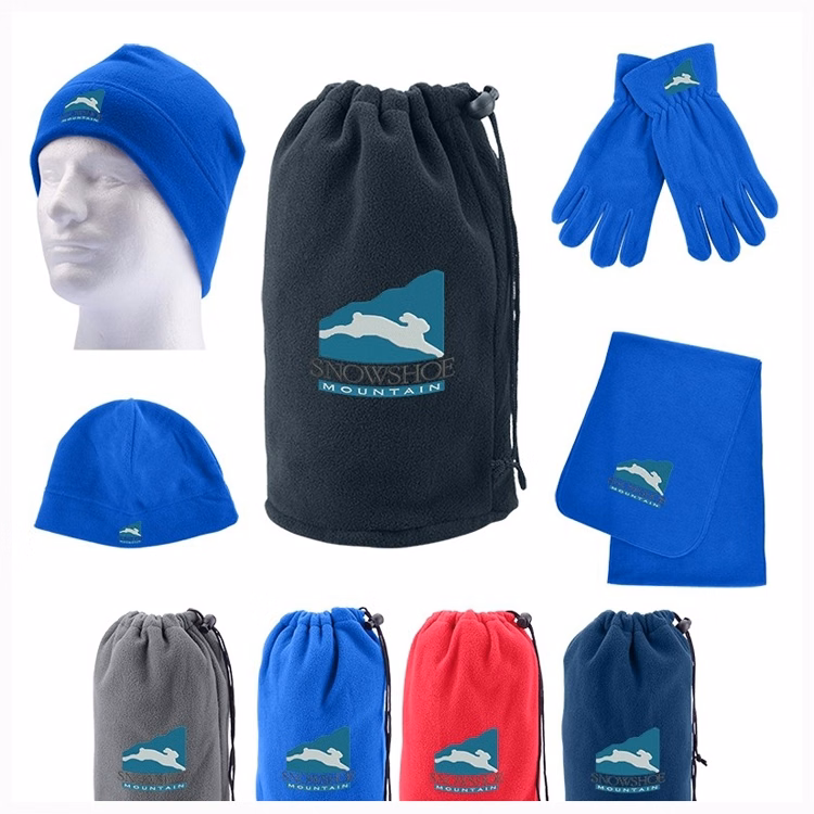 Polar Fleece Winter Set in Pouch