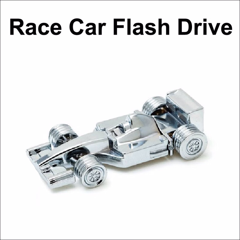Race Car Flash Drive / USB - 8 GB Memory