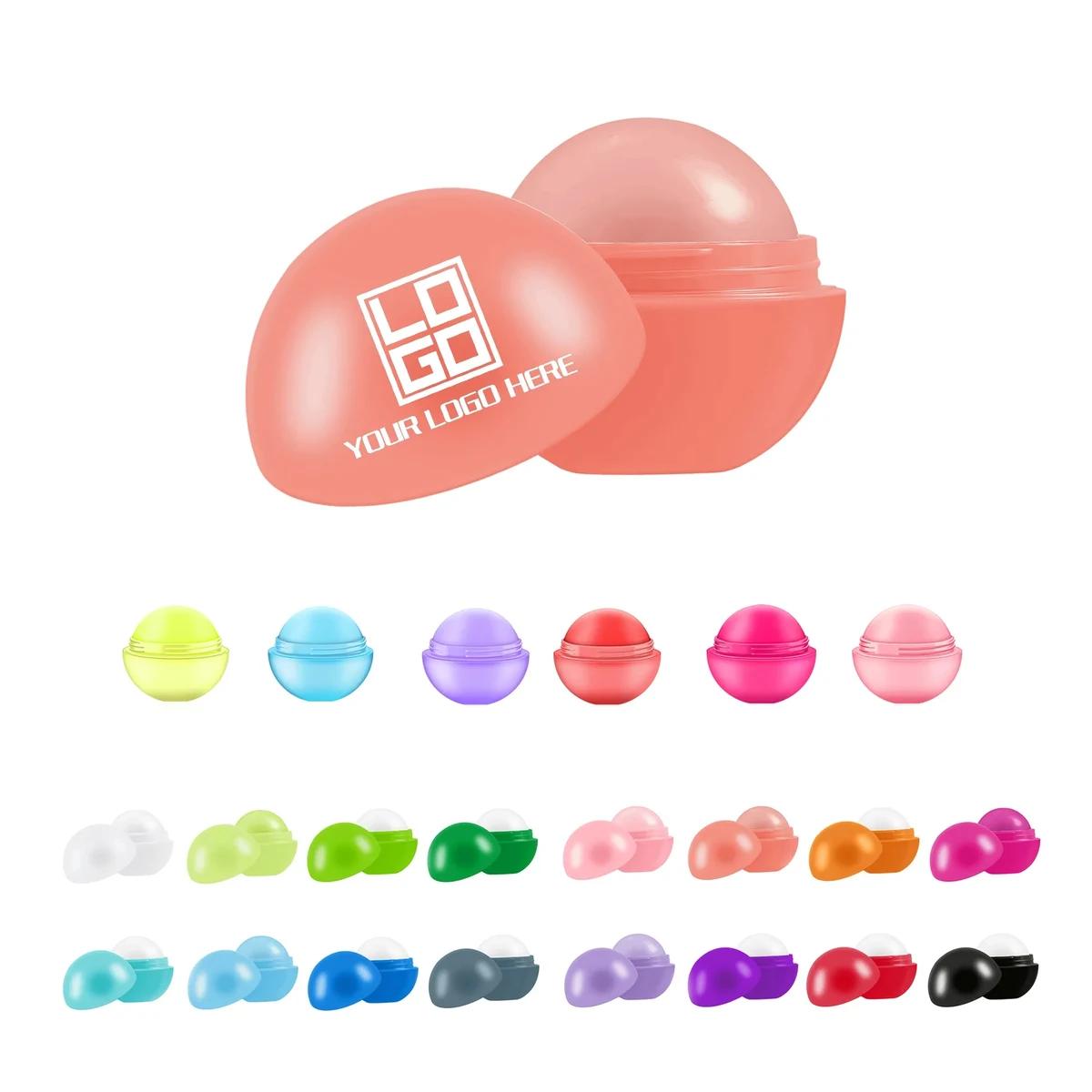 Round Lip Balm Moisturizing 1