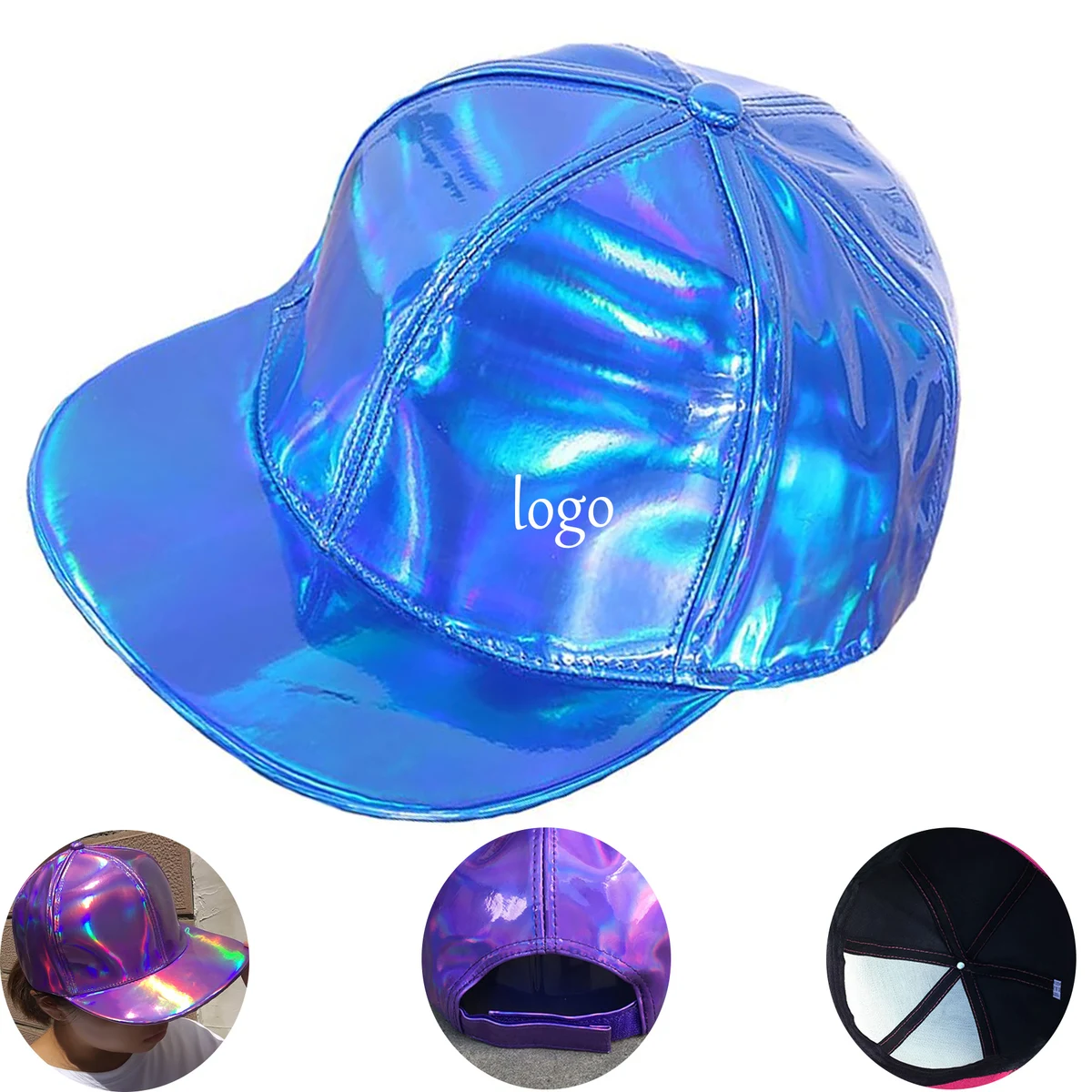 Laser Leather Baseball Cap 1