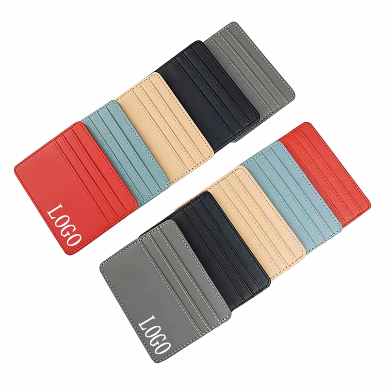 PU Leather Card Holder  MOQ 100PCS