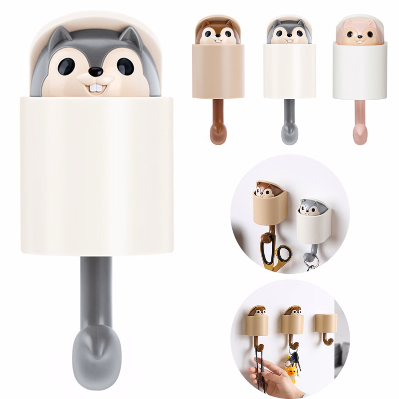 Creative Squirrel Cute Pet Key Holder