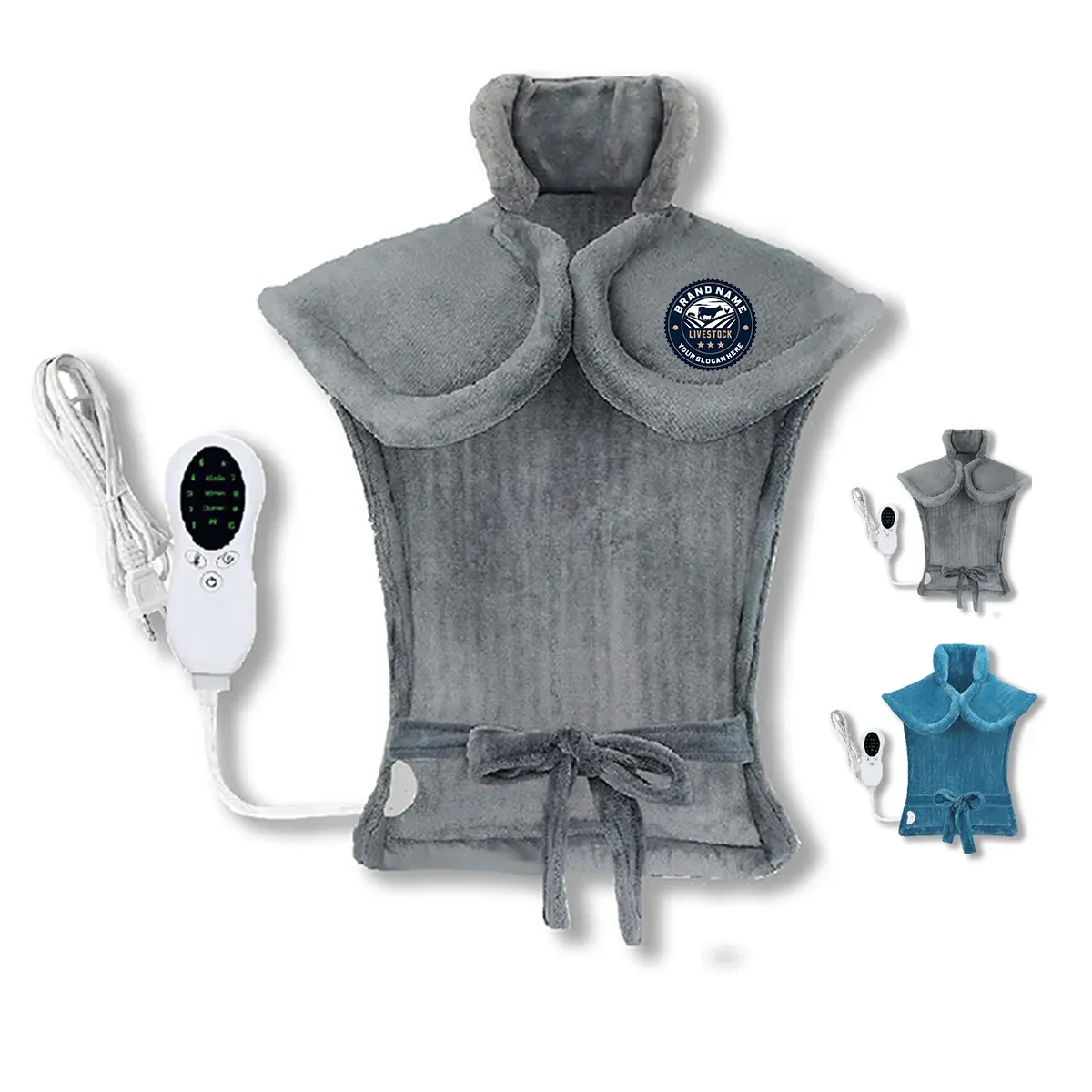 Shoulder And Neck Heating Pad Fast-Heat Heated Warmer 1