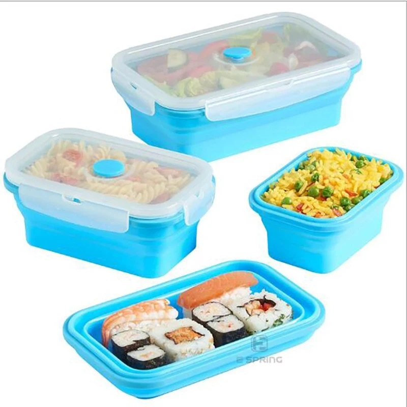 27 OZ Silicone Collapsible Lunch Box 1