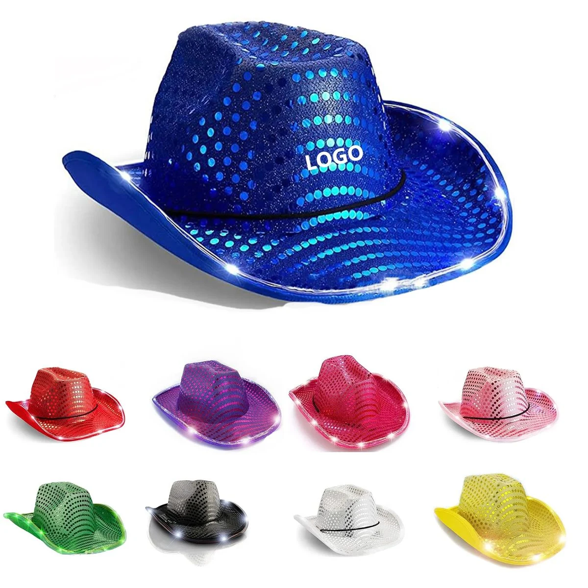 Cowboy Hat with Lamp 1