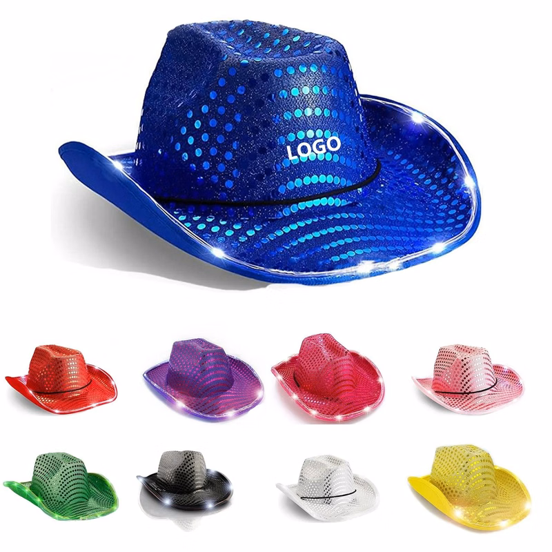 Cowboy Hat with Lamp