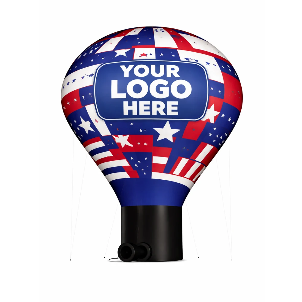 HOT AIR SHAPE BALLOONS W/ DIGITAL LOGO 1
