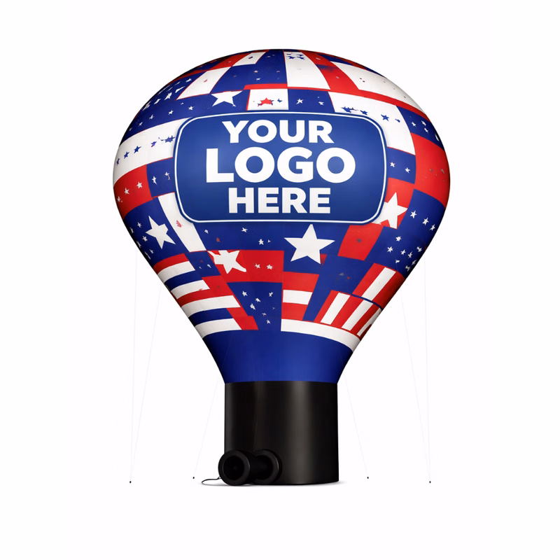 HOT AIR SHAPE BALLOONS W/ DIGITAL LOGO