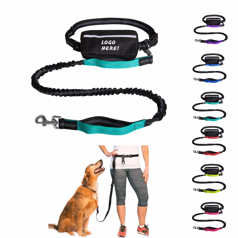 Hands-free Dog Leash Sports Fanny Pack / Waist Bag