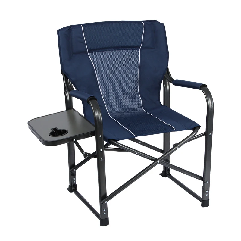 Portable Folding Camping Chair with Side Table 1