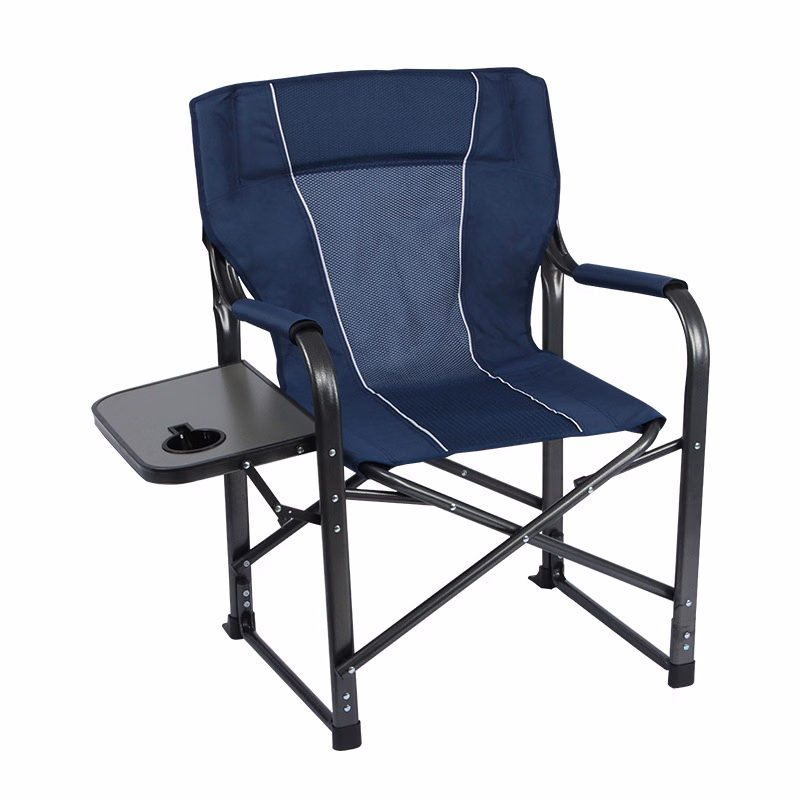 Portable Folding Camping Chair with Side Table