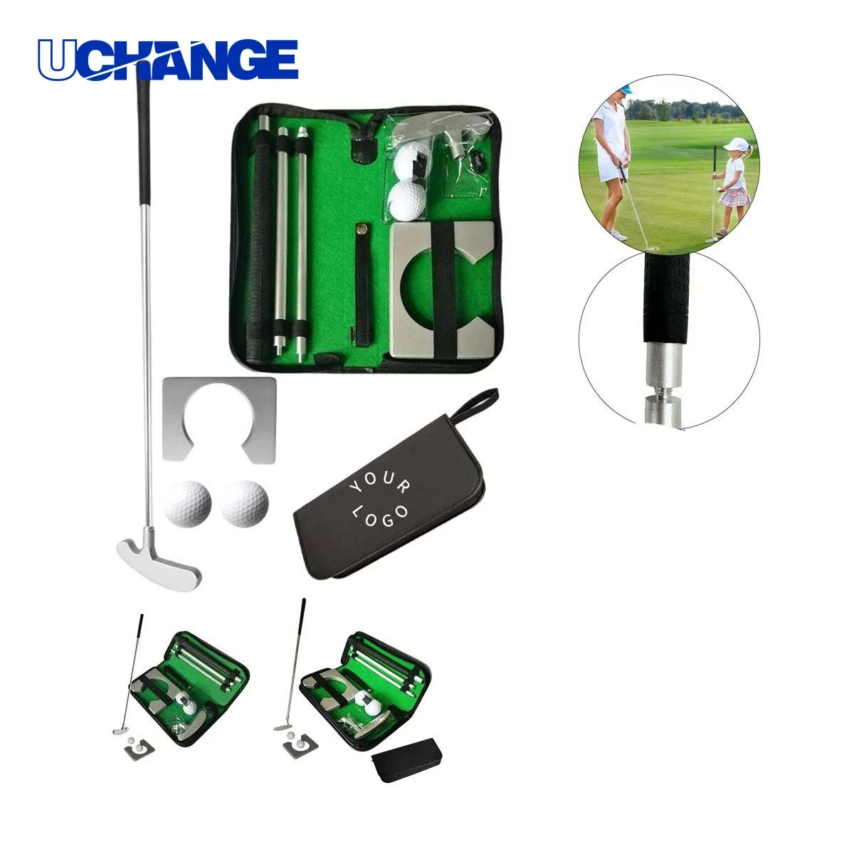 Golf Putter Set with Detachable Shaft 1