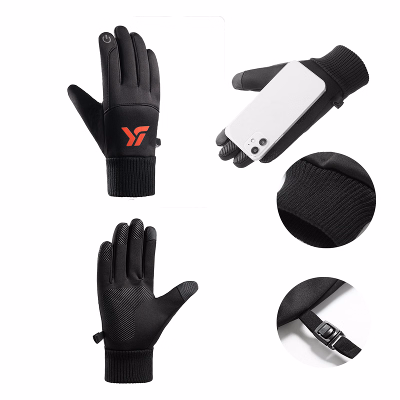 Windproof Winter Gloves for Touch Screen Use
