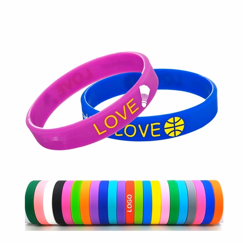 Solid Color Silicone Wristbands