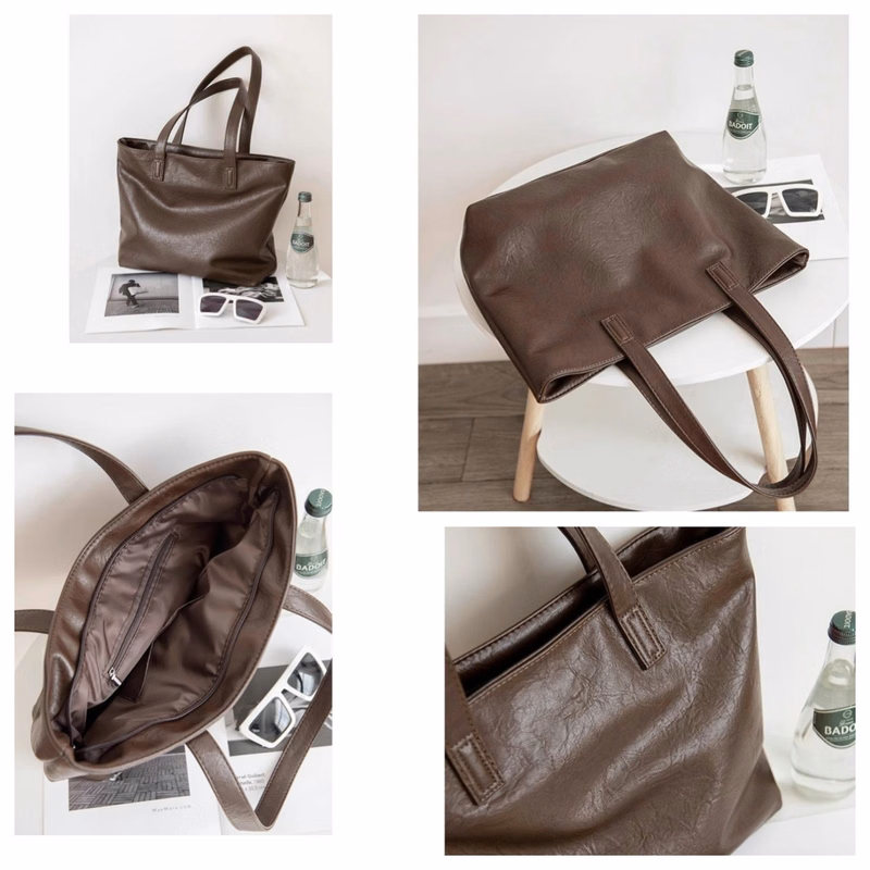 Leather Tote Bags Large Handbag