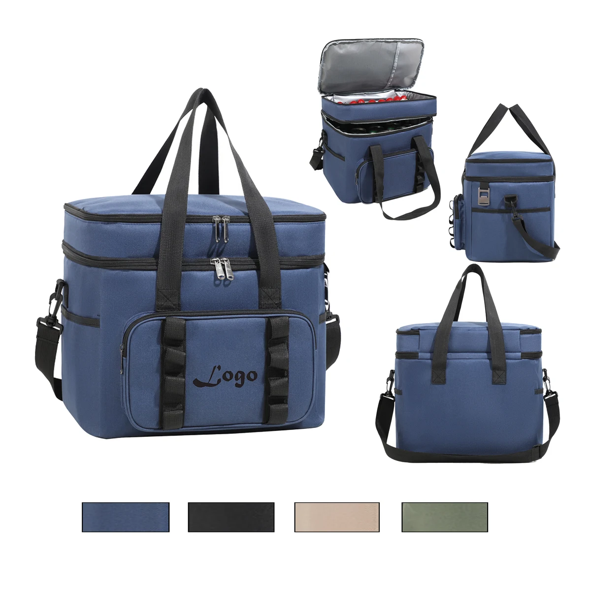 38 Cans Insulated Lunch Cooler Bag 1