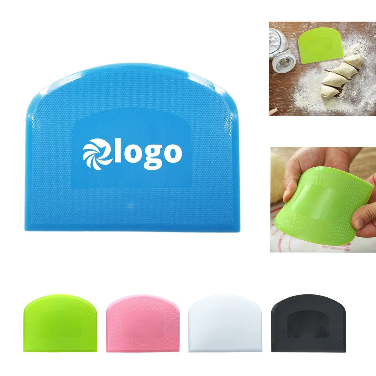 Plastic Dough Scraper 1