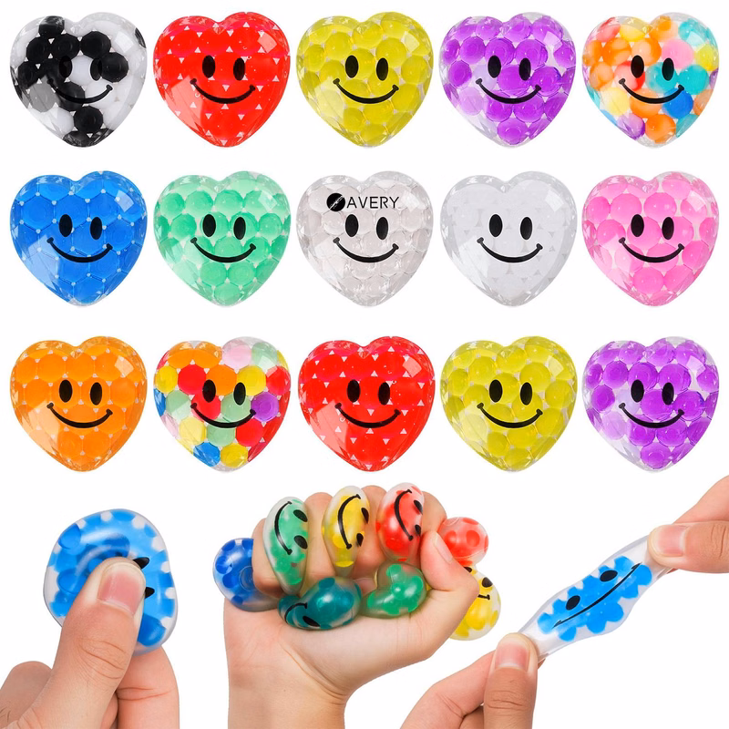 Heart Shaped Water Droplet Stress Relieve ball