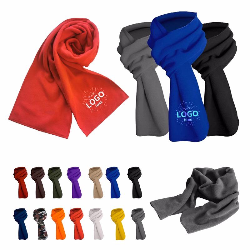 Outdoor Windproof Warm Fleece Scarf