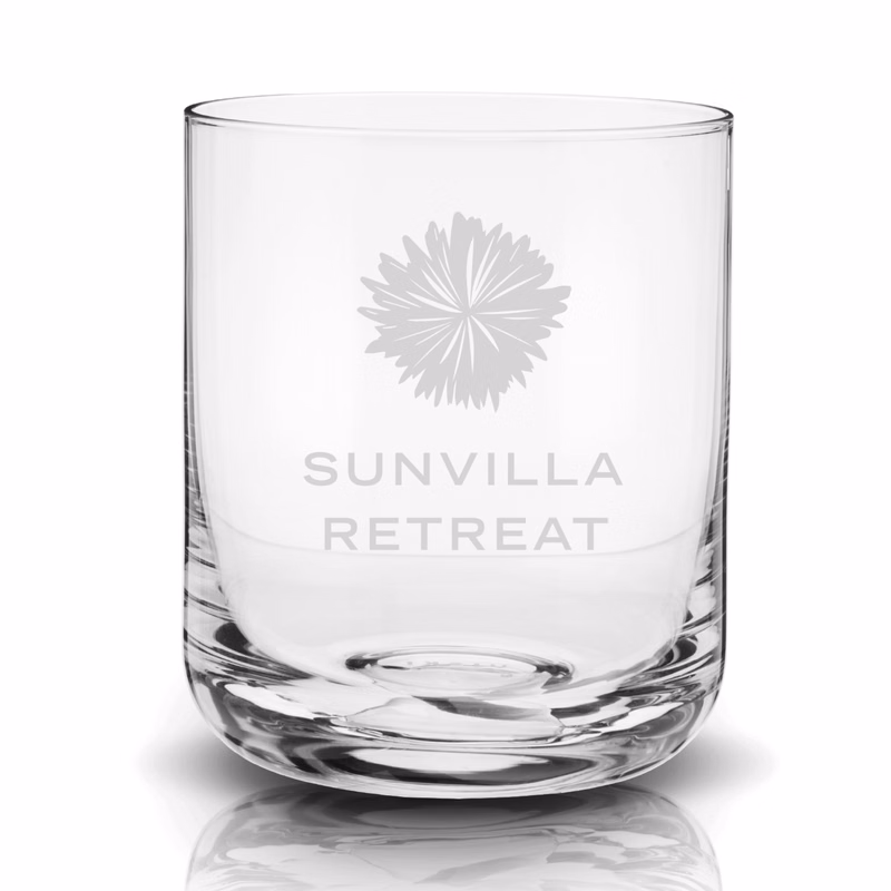 Viski® Crystal Whiskey Tumbler, set of 2