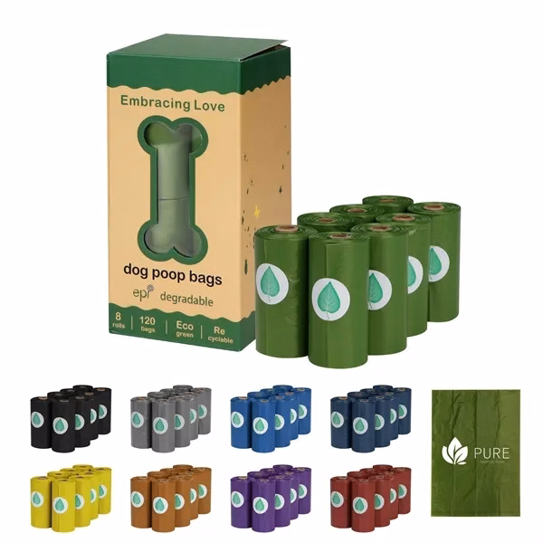 Custom 13x9 Leak Proof Thick Dog Poop Bags Easy Tear — Pet Care Promotion