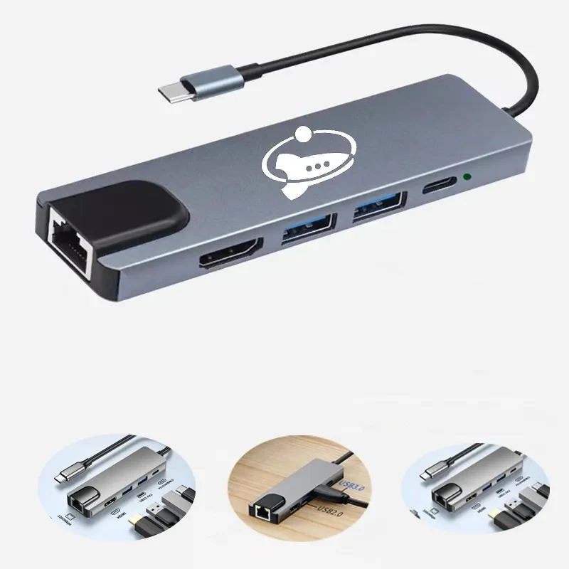 Laptop Docking Station 6 in 1 1