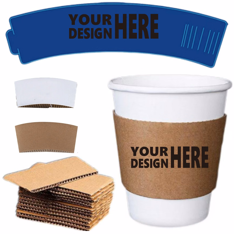Disposable Coffee Cup Insulating Sleeves
