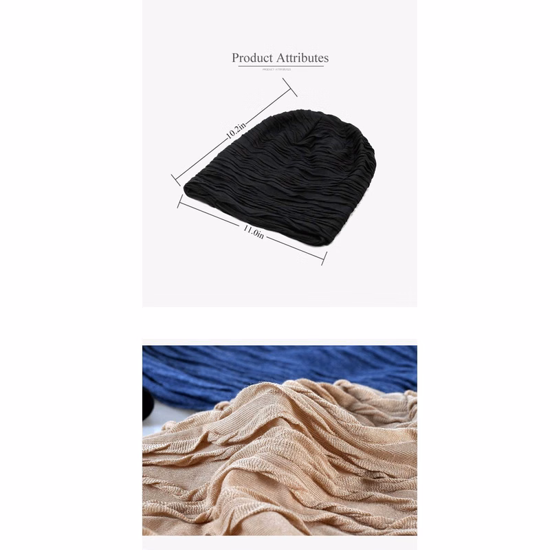 Silky Satin Lined Bonnet Sleep Cap