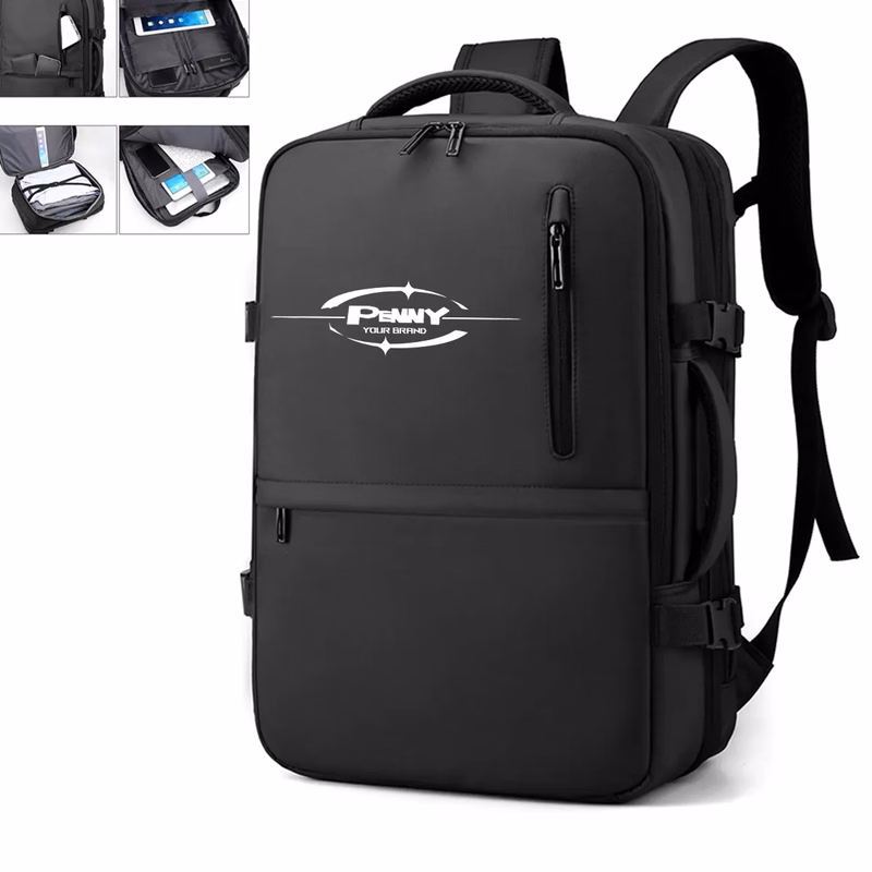 Expandable Business Travel Laptop Backpack Carry-on Bag