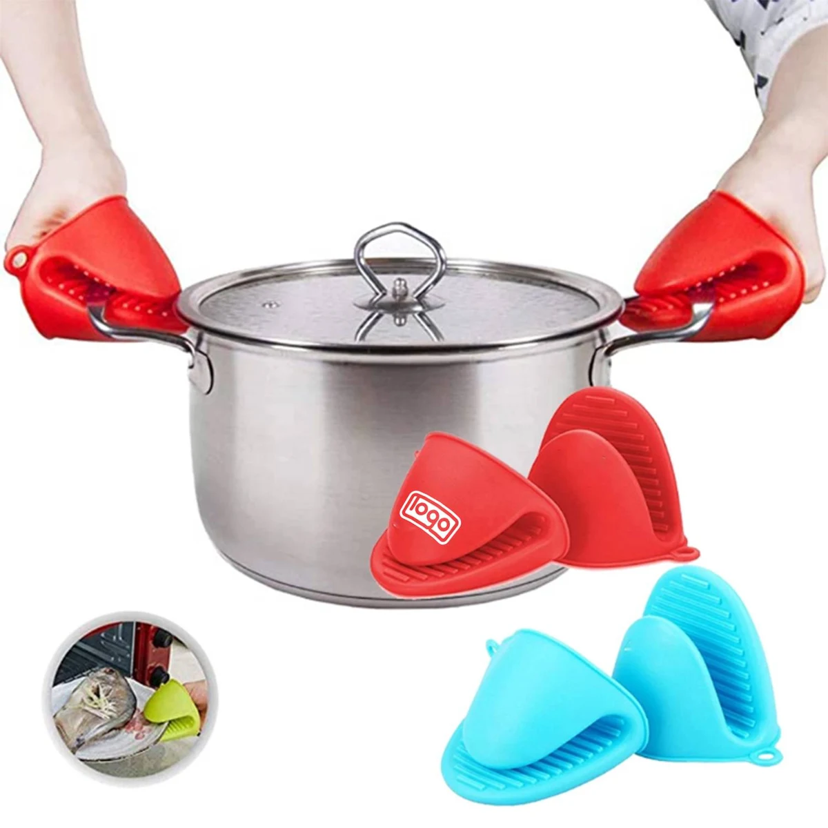 Mini Silicone Oven Mitts 1