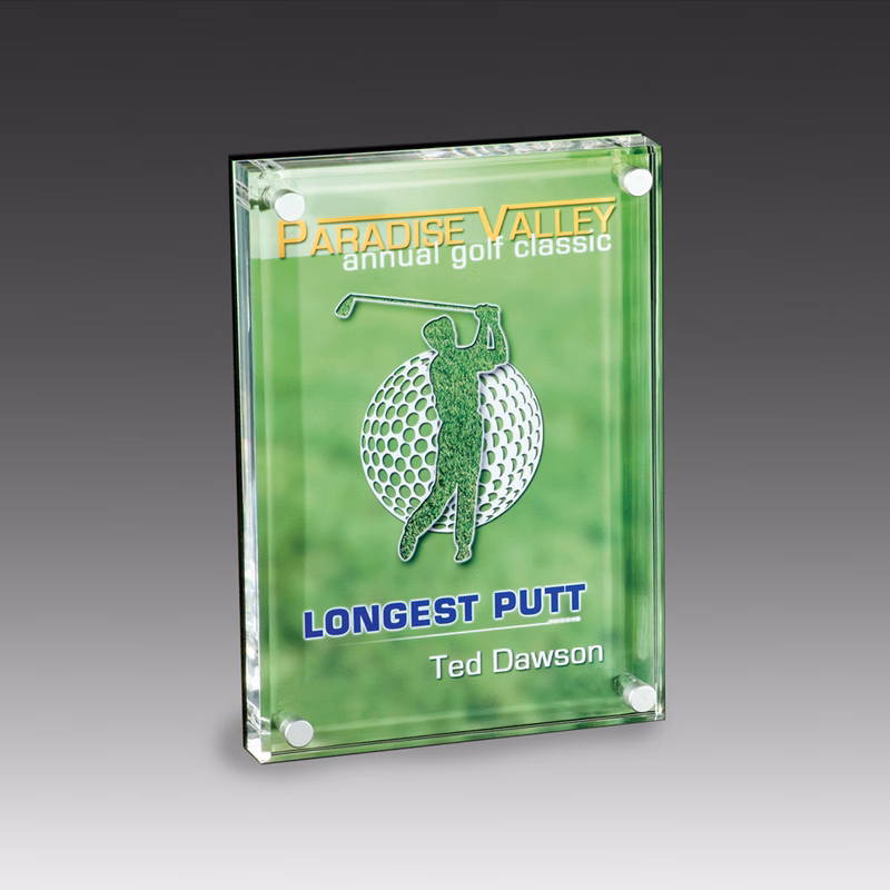 Precision Digital Entrapment w/Graphic Inset (5"x7")