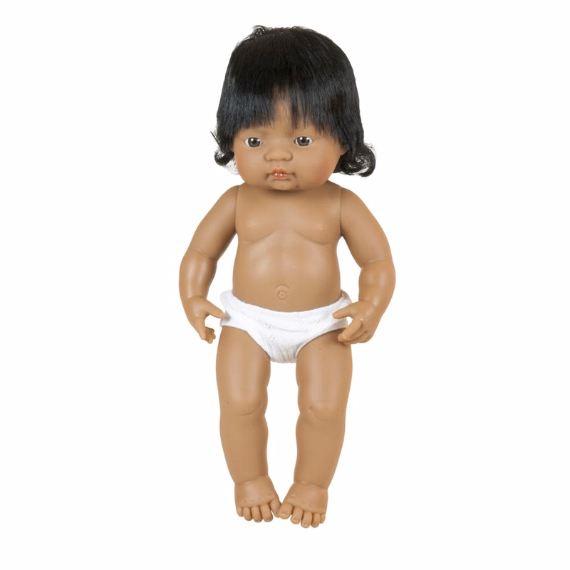 Baby Girl Dolls with Hair - Soft Vinyl 15"