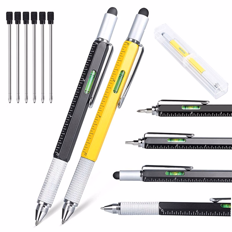 5 in 1 Tools Ball Point Pen MOQ 200 PCS