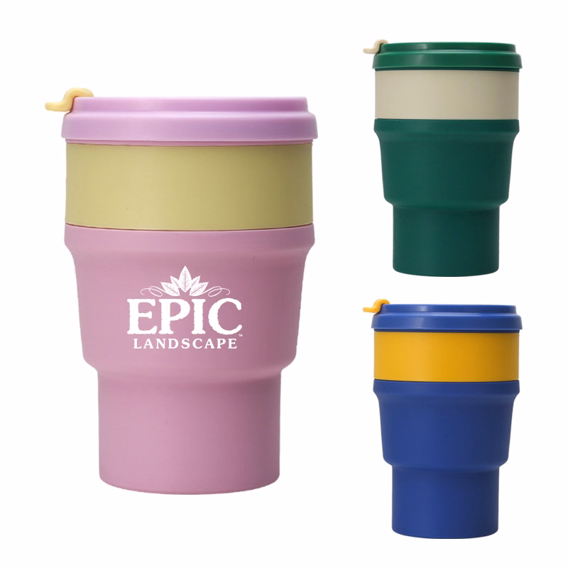 Reusable Collapsible Coffee Mug Leak-Proof Silicone