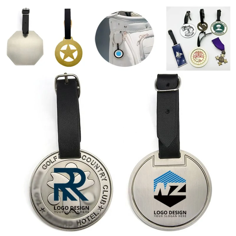Metal Golf Bag Tag 1