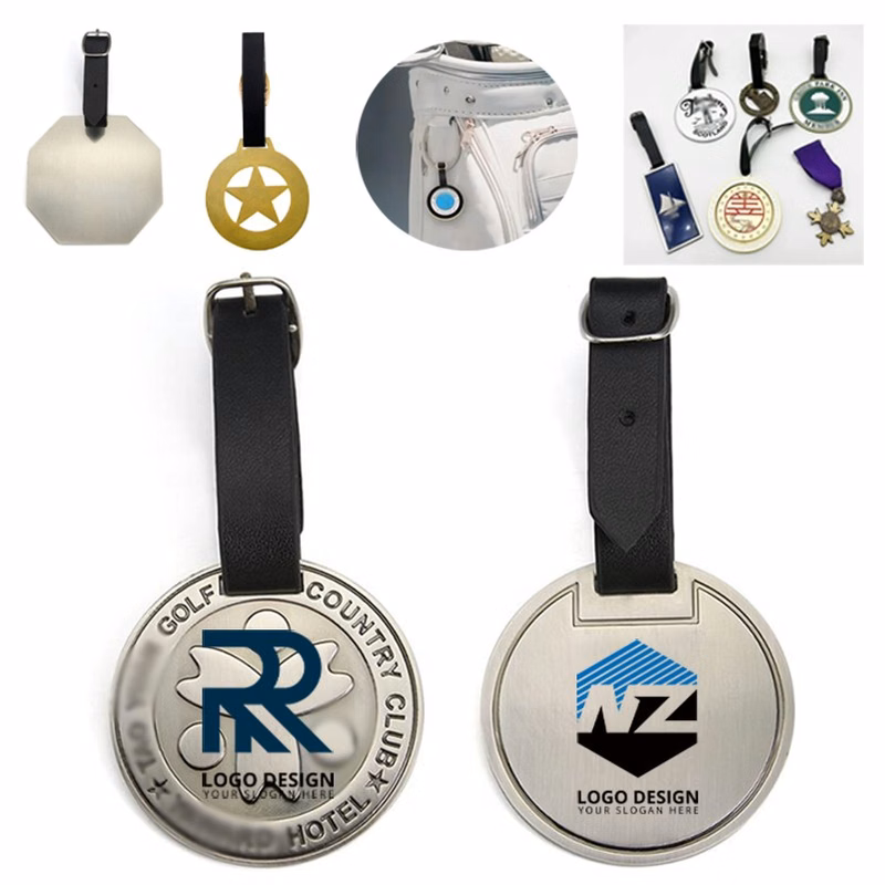 Metal Golf Bag Tag