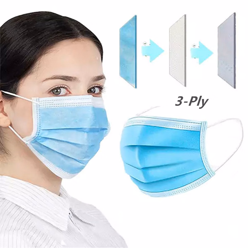 3-Ply Disposable Civilian Face Mask