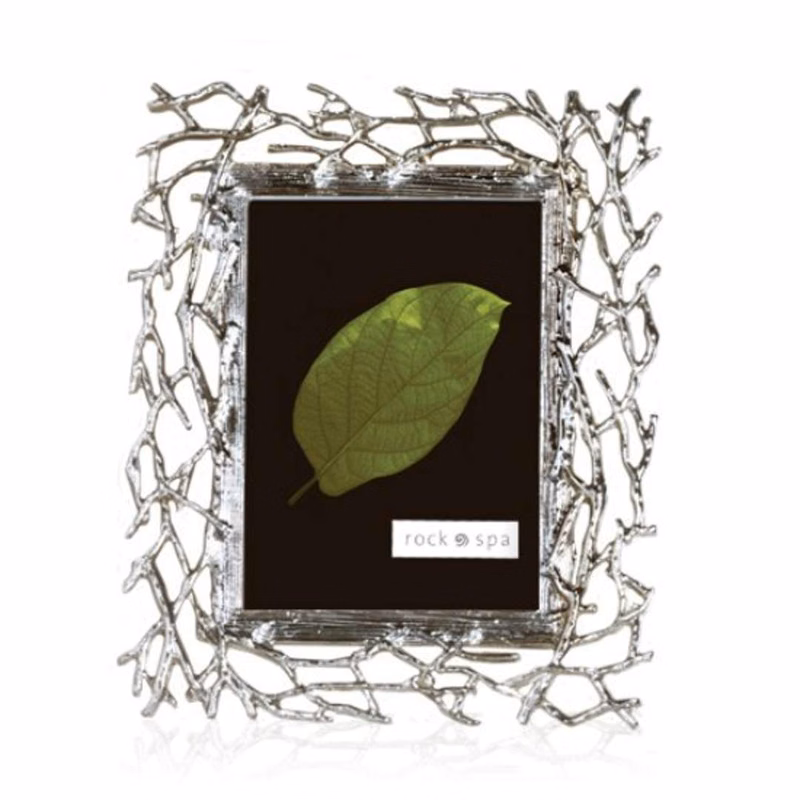 Twig Picture Frame - Antique Silver