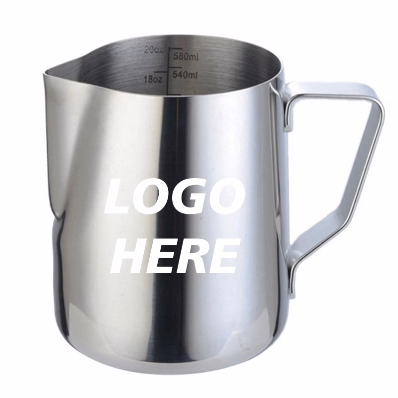 Custom 20 oz Stainless Steel Milk Frother Cup