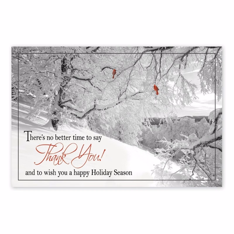 Glorious Thanks Holiday Postcards